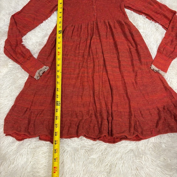Free People Rain or Shine Space Dyed Dress Woman’s Size XS - Picture 6 of 14